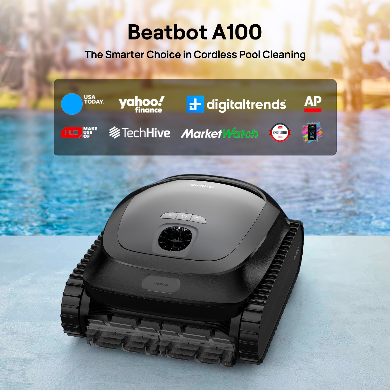 Beatbot A100 Pool Robot Vacuum Robotic Pool Cleaner