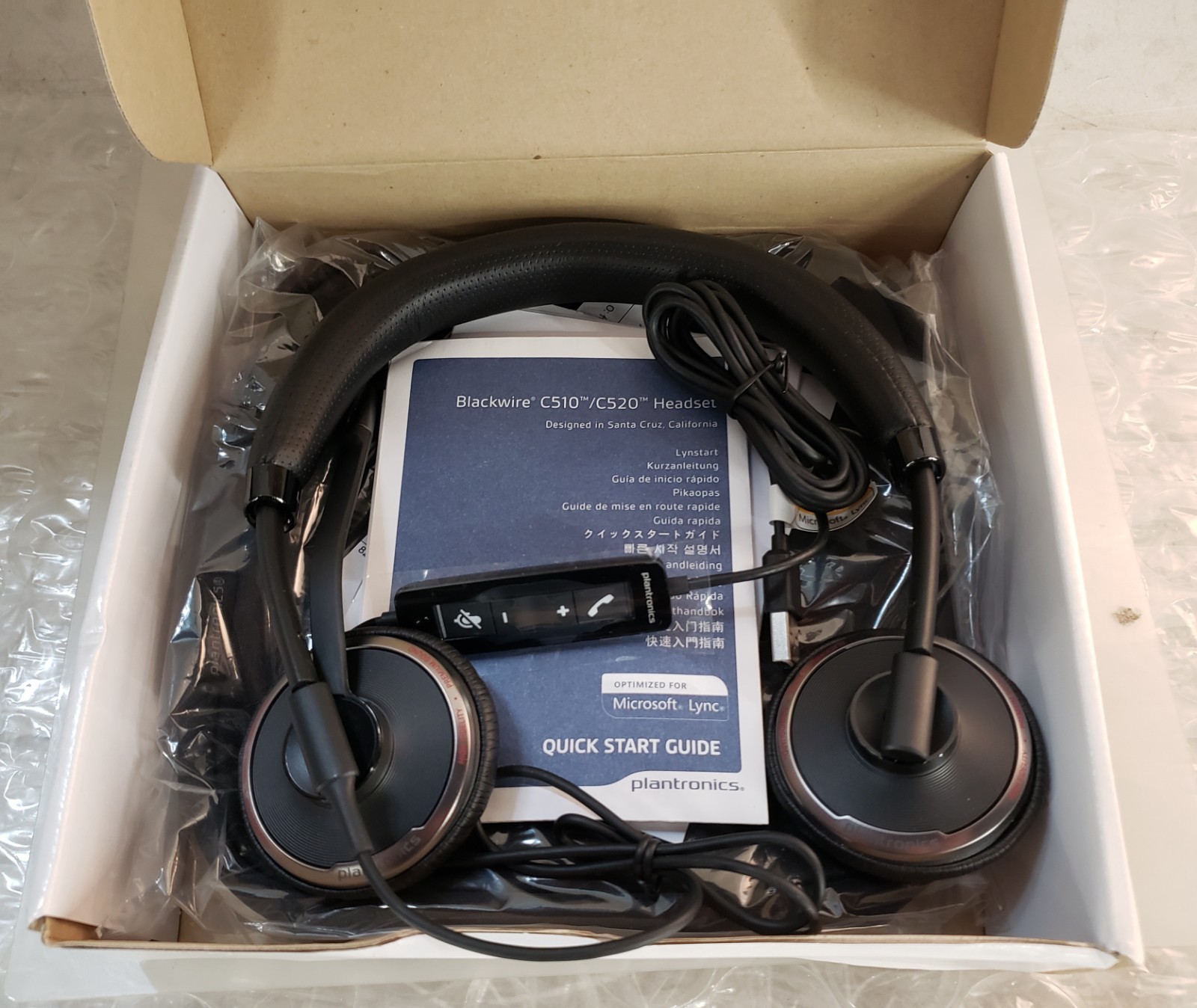 Plantronics Blackwire C520-M Headset NEW *OPEN BOX*