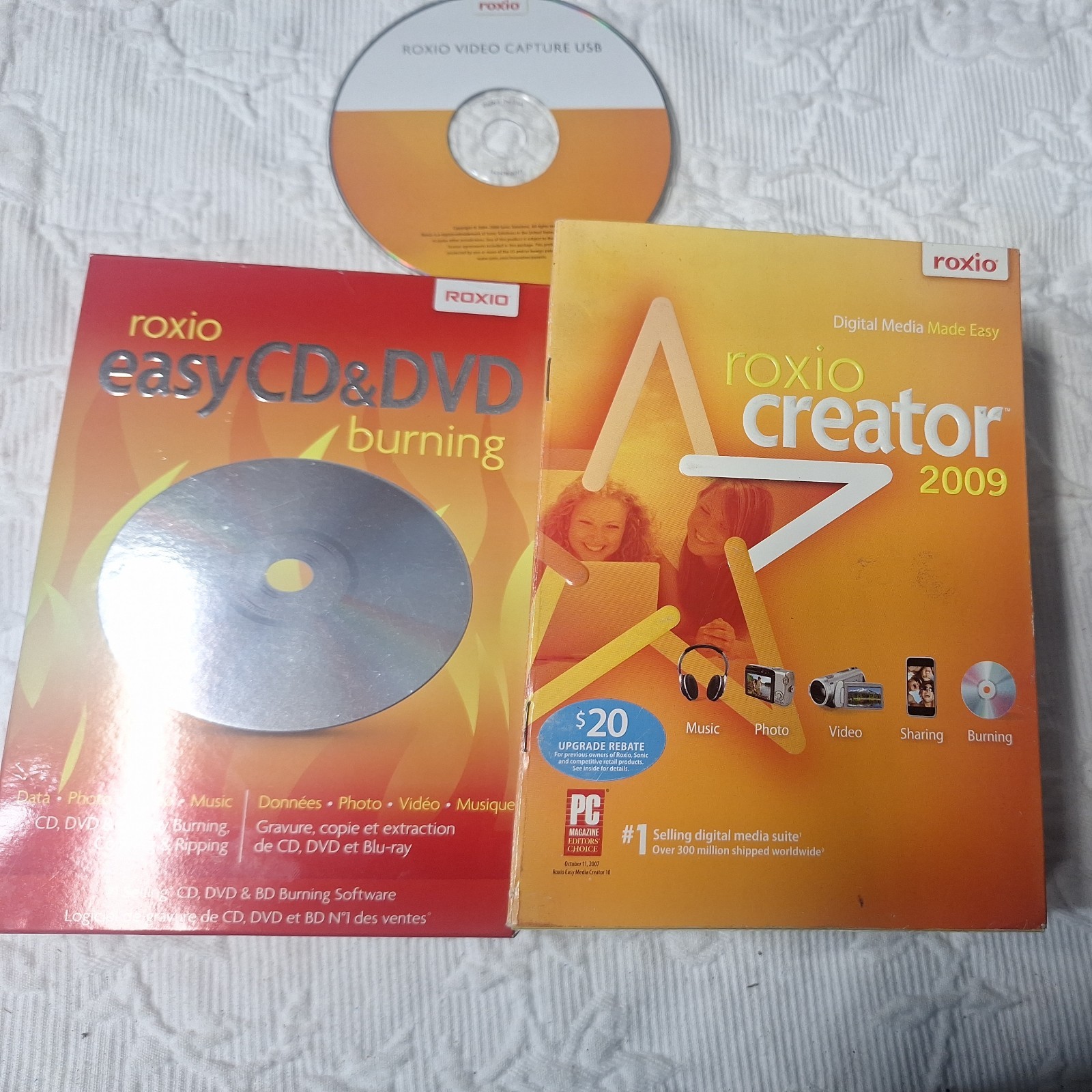 Roxio, Easy CD & DVD, Burning, 2011, Windows, Multimedia Tool, Fast Software