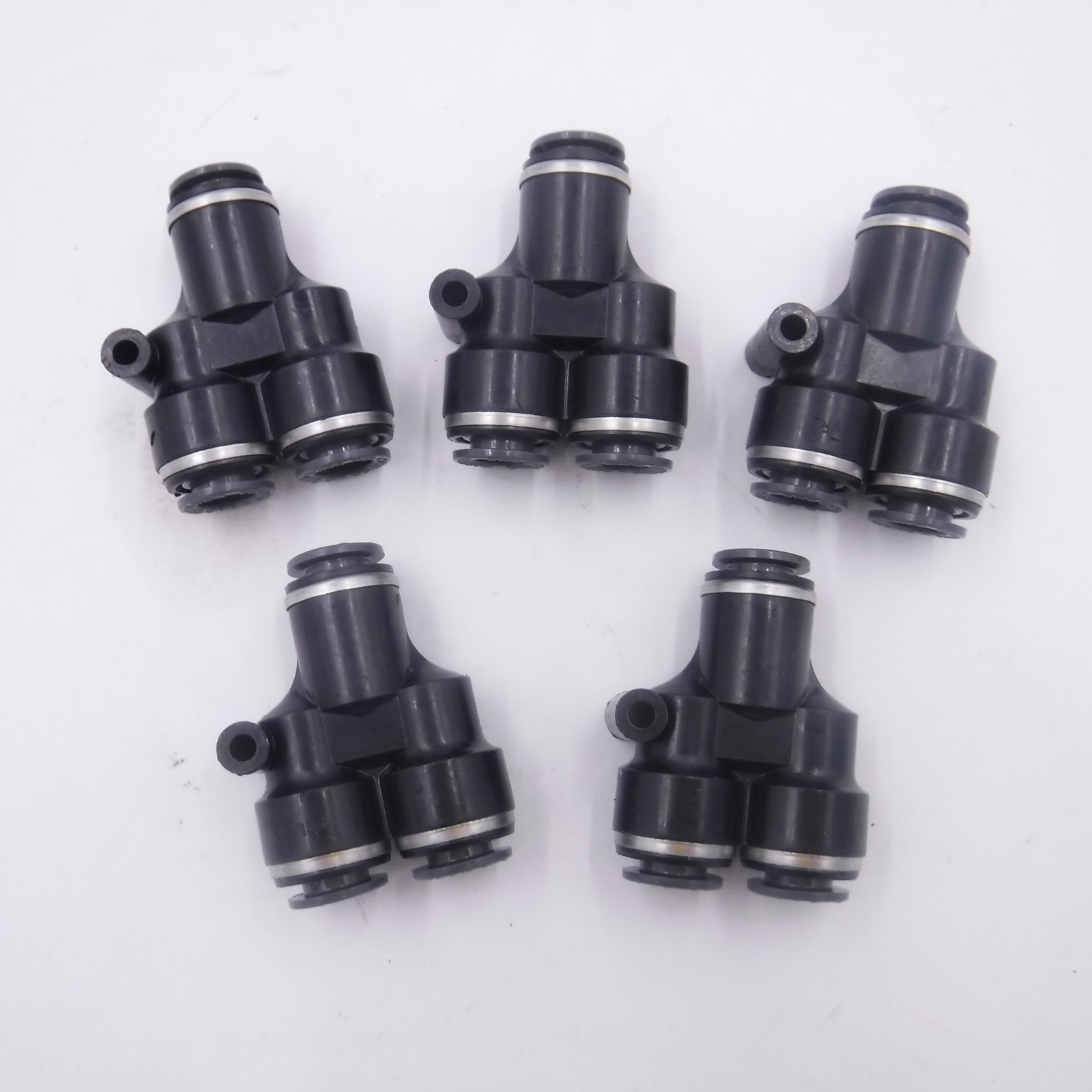 5 Pack SMC KV2U11-00 DOT Fitting Connector Y Unions 3/8"