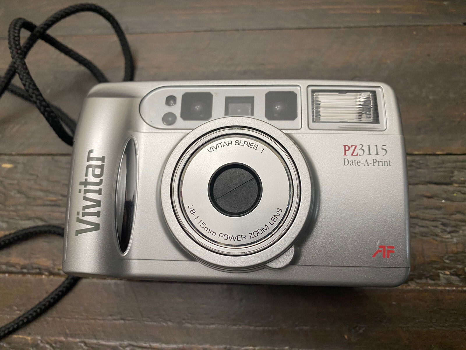 Vivitar Series 1 PZ3115 Date A Print 35mm Film Camera 38-115mm Power Zoom Lens