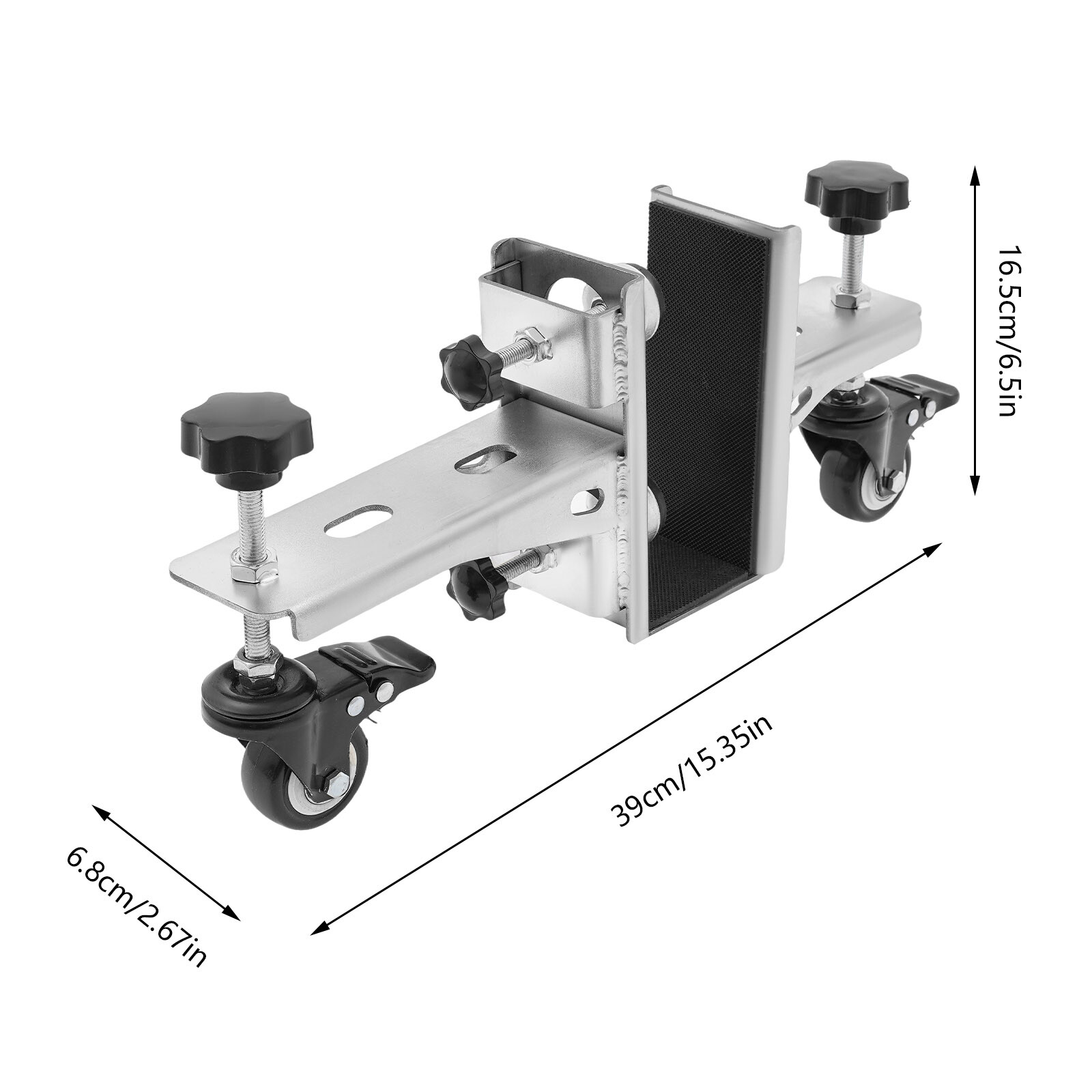 Door Moving Fixing Holder Tool Installation Auxiliary Rotating Wheels with Brake
