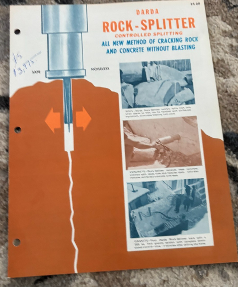 Darda Rock Splitter Brochure AMIL25