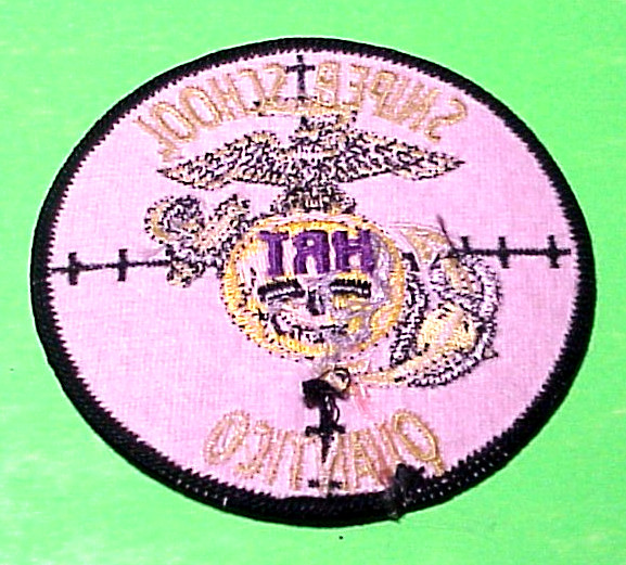 USMC QUANTICO SNIPER SCHOOL HRT 3 1/2" PATCH FREE SHIPPING!!!