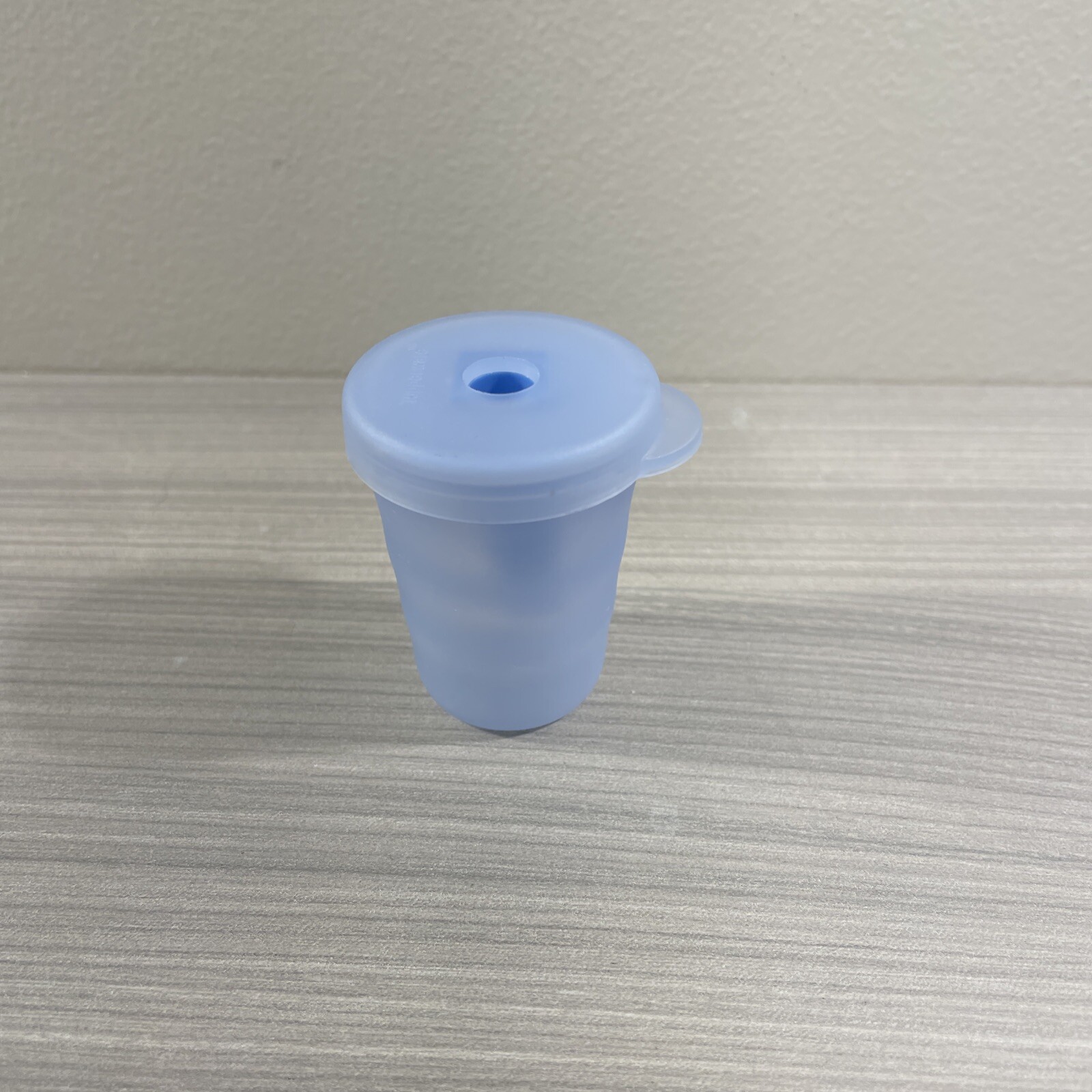 Tupperware Pencil and Crayon Sharpener 2 Inches Blue Brand New!