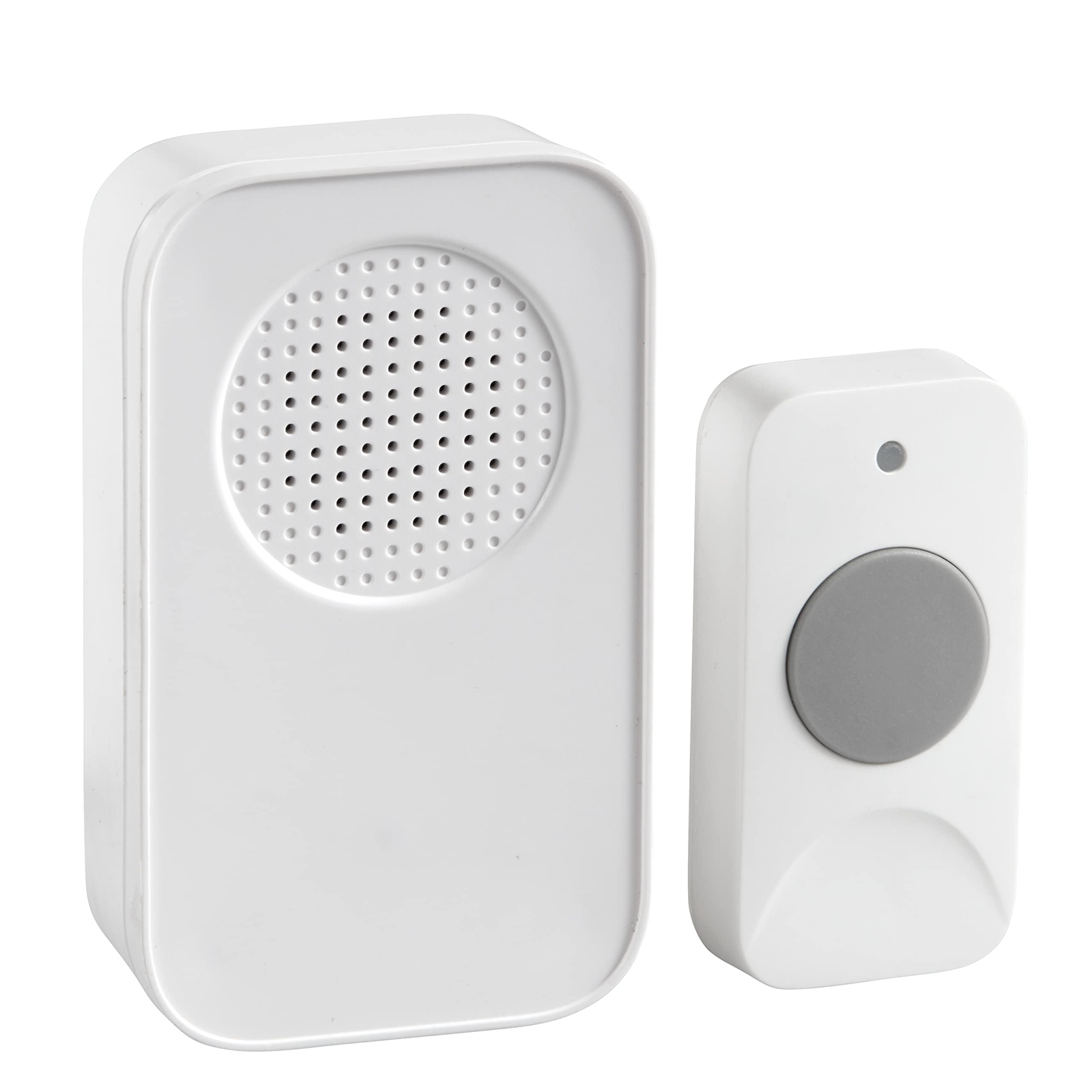 Wcmp White Plugin Wireless Door Chime Kit | Wireless Doorbell For Home And Offic