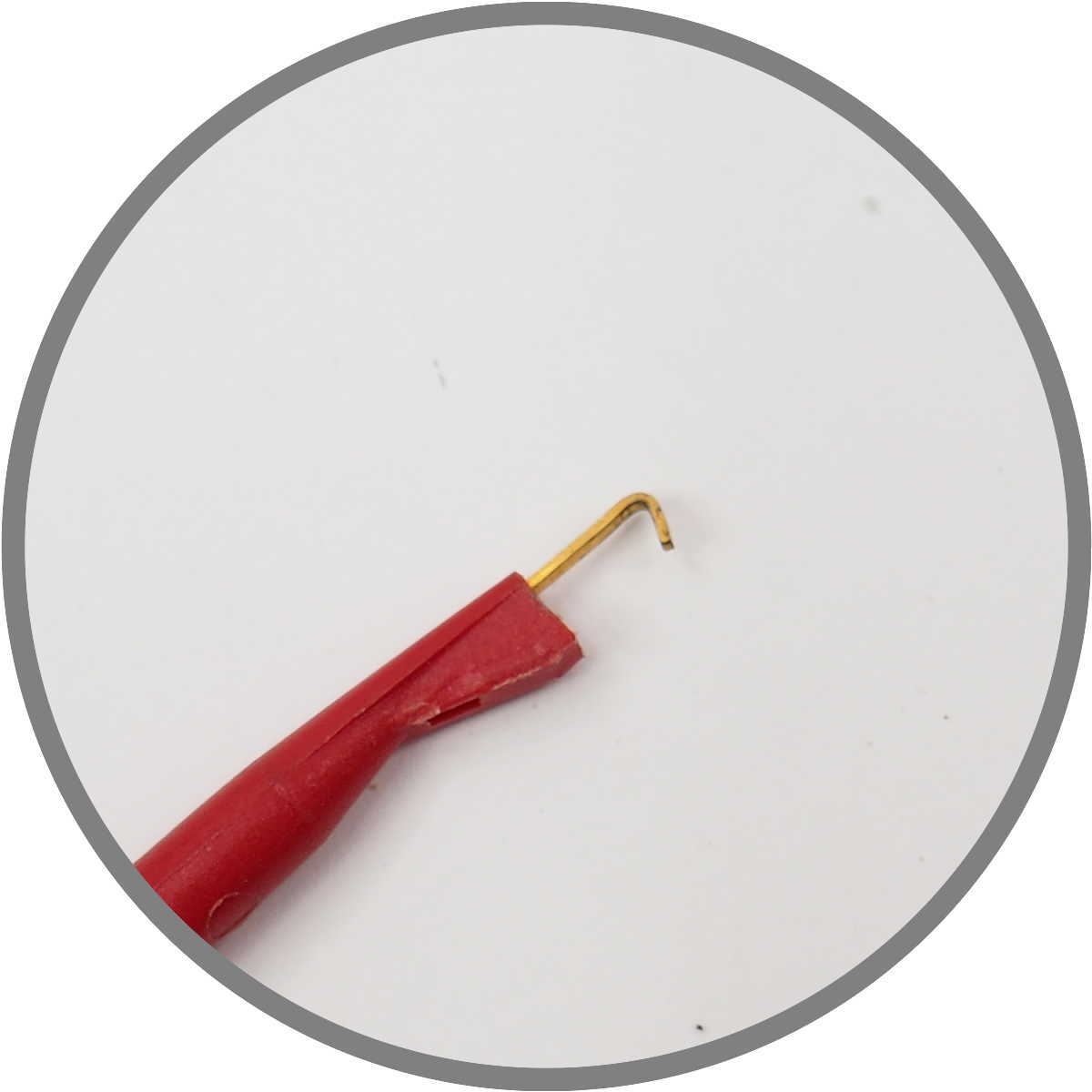 Pomona Electronics 4565 MAXIGRABBER Hook Test Clip Cable (RED)