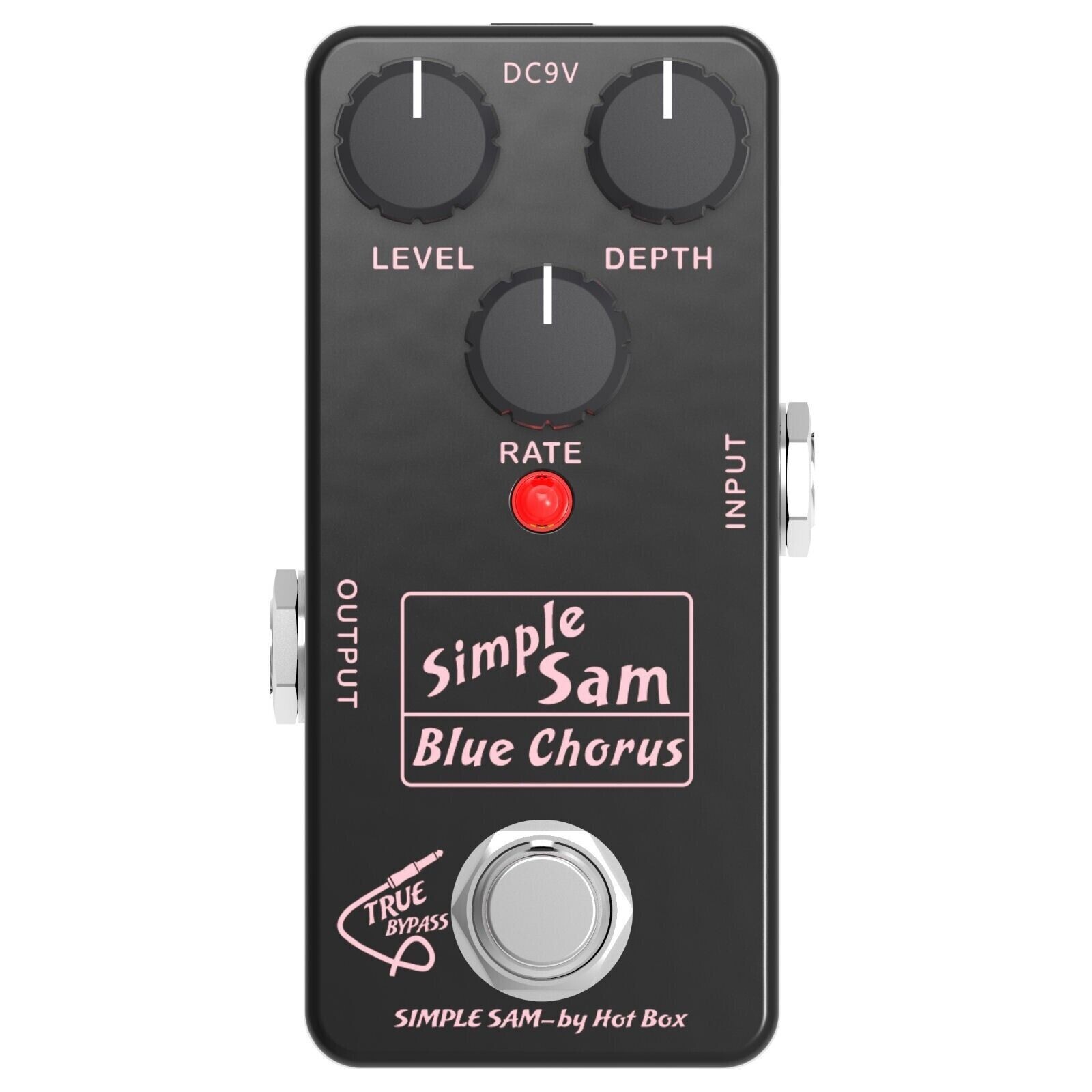 Simple Sam Blue Chorus Analog Guitar Effect Pedal True Bypass Astounding Tone CA