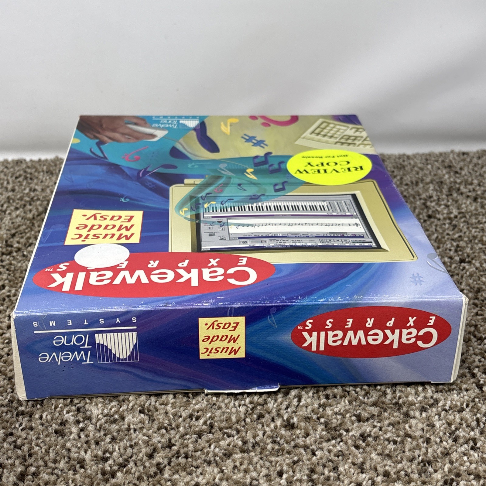 Cakewalk Express 3.01 Software IBM PC DEMONSTRATION LOANER COPY READ