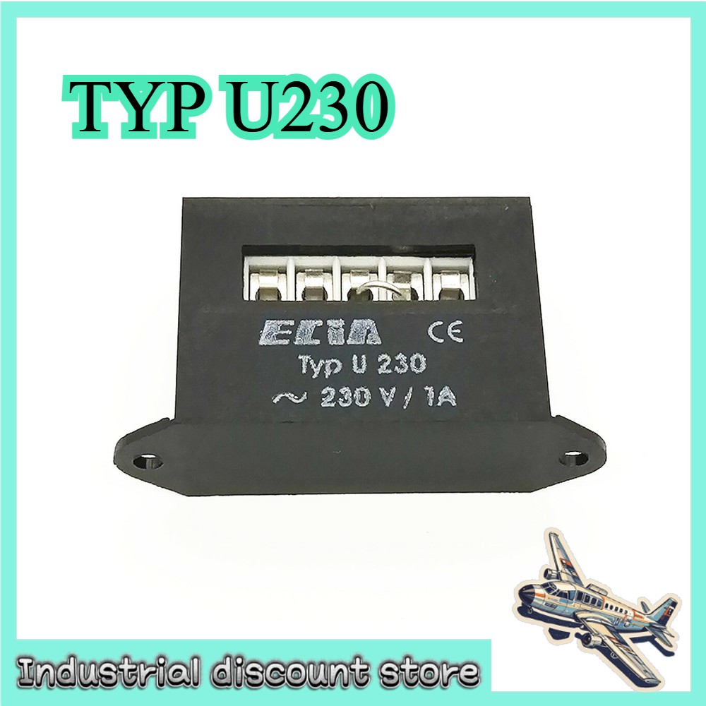 TYP U230 ECIA TYP U230 230V/1A brake rectifier power supply module Fast Shipping