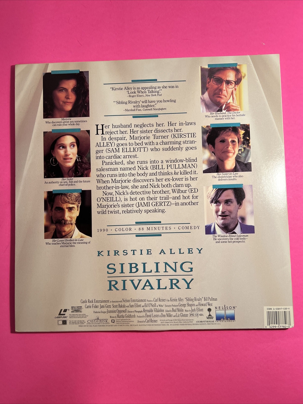 Sibling Rivalry (Laserdisc, 1991)