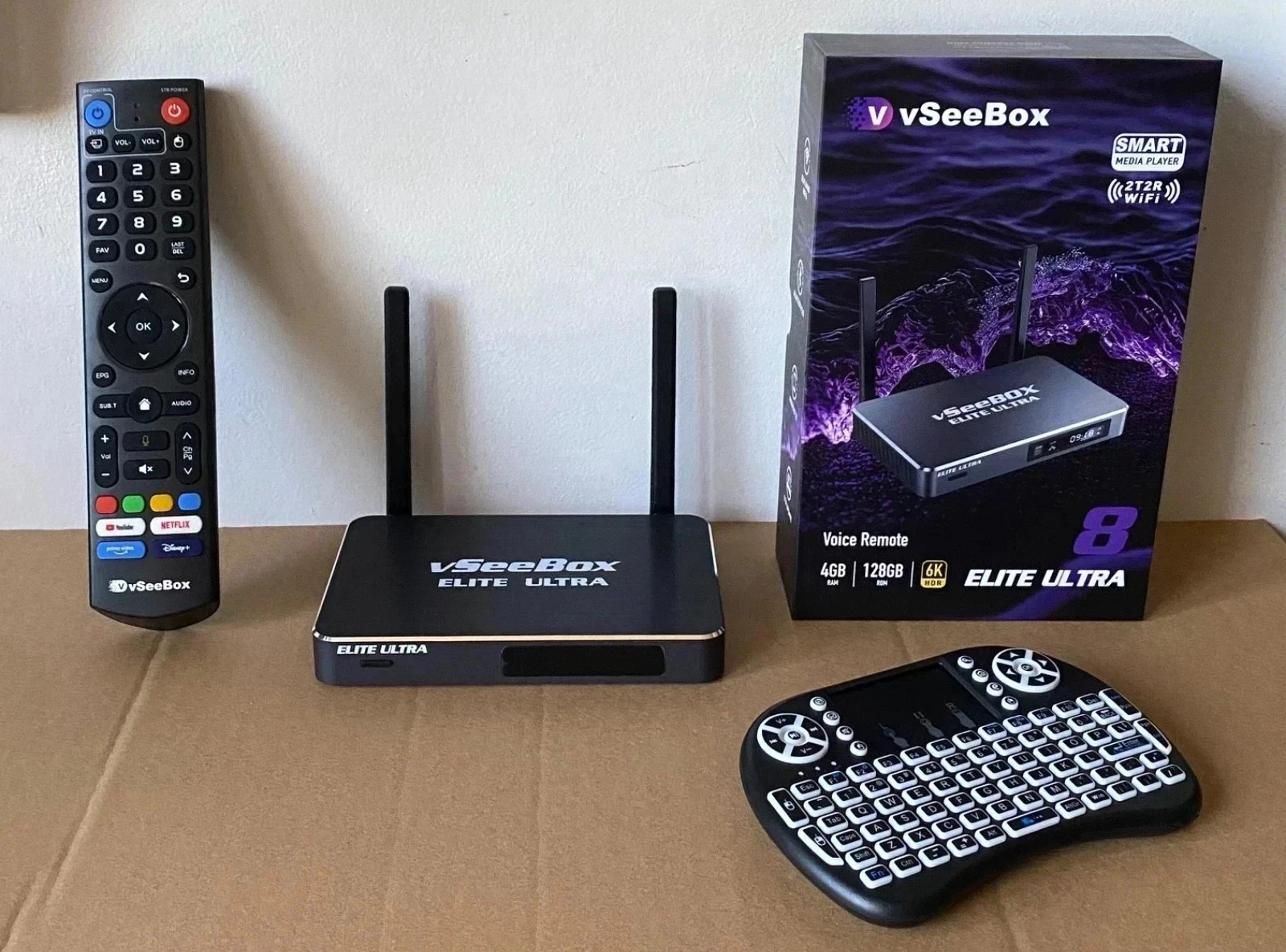 💰💰Elite Ultra 8 Media Box + Mini Keyboard Authorized Dealer- Free Shipping💰💰