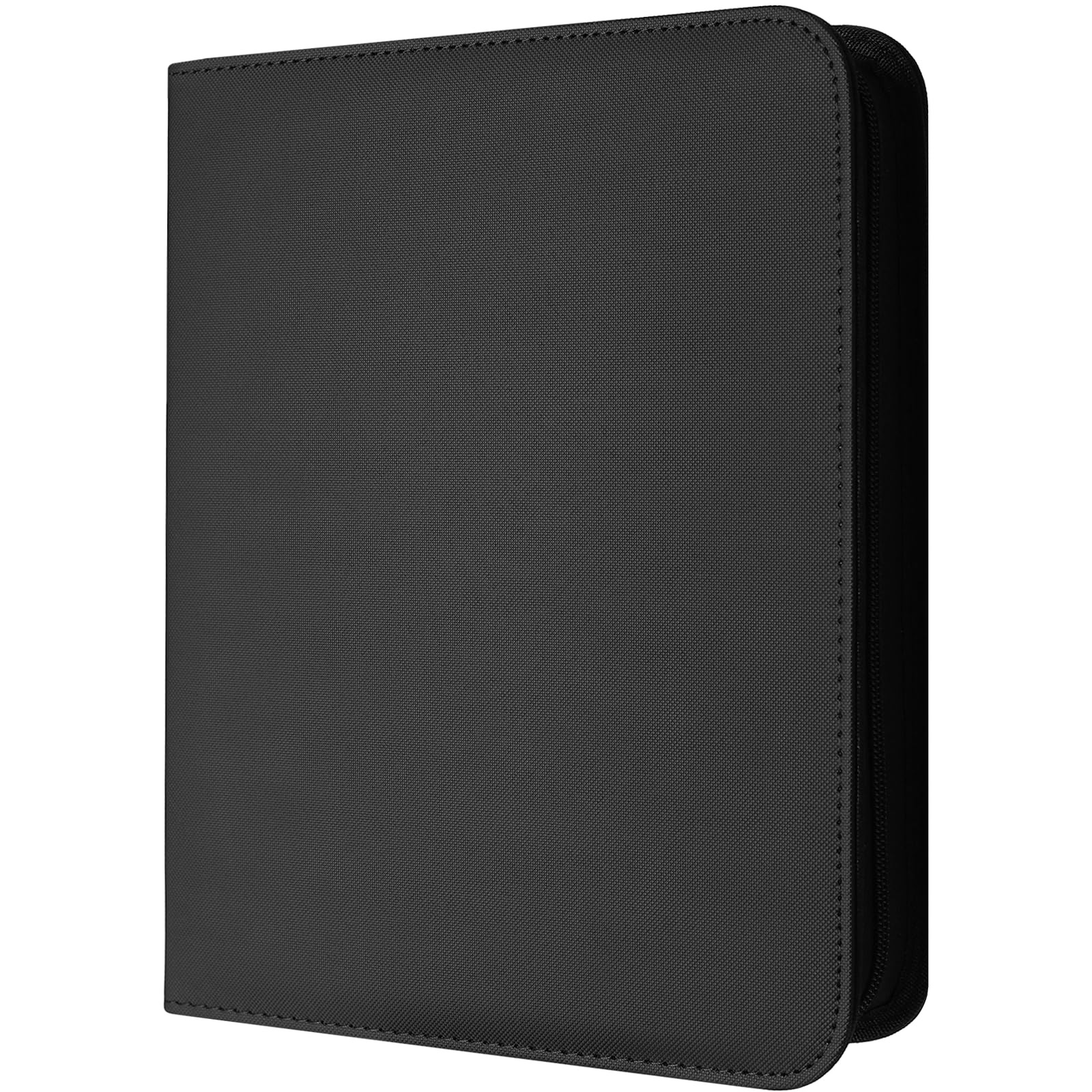 Toploader Binder 4 Pocket, Holds 128+ Toploaders, Top 4 Pocket Black, Black