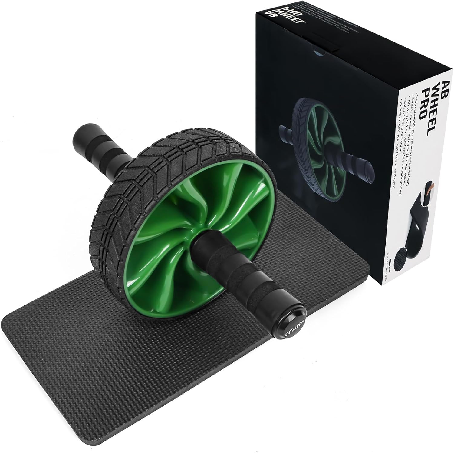 Ab Roller Wheel - Ab Workout Equipment for Abdominal & Core Strength Training,