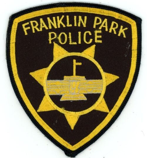ILLINOIS IL FRANKLIN PARK POLICE NICE SHOULDER PATCH SHERIFF