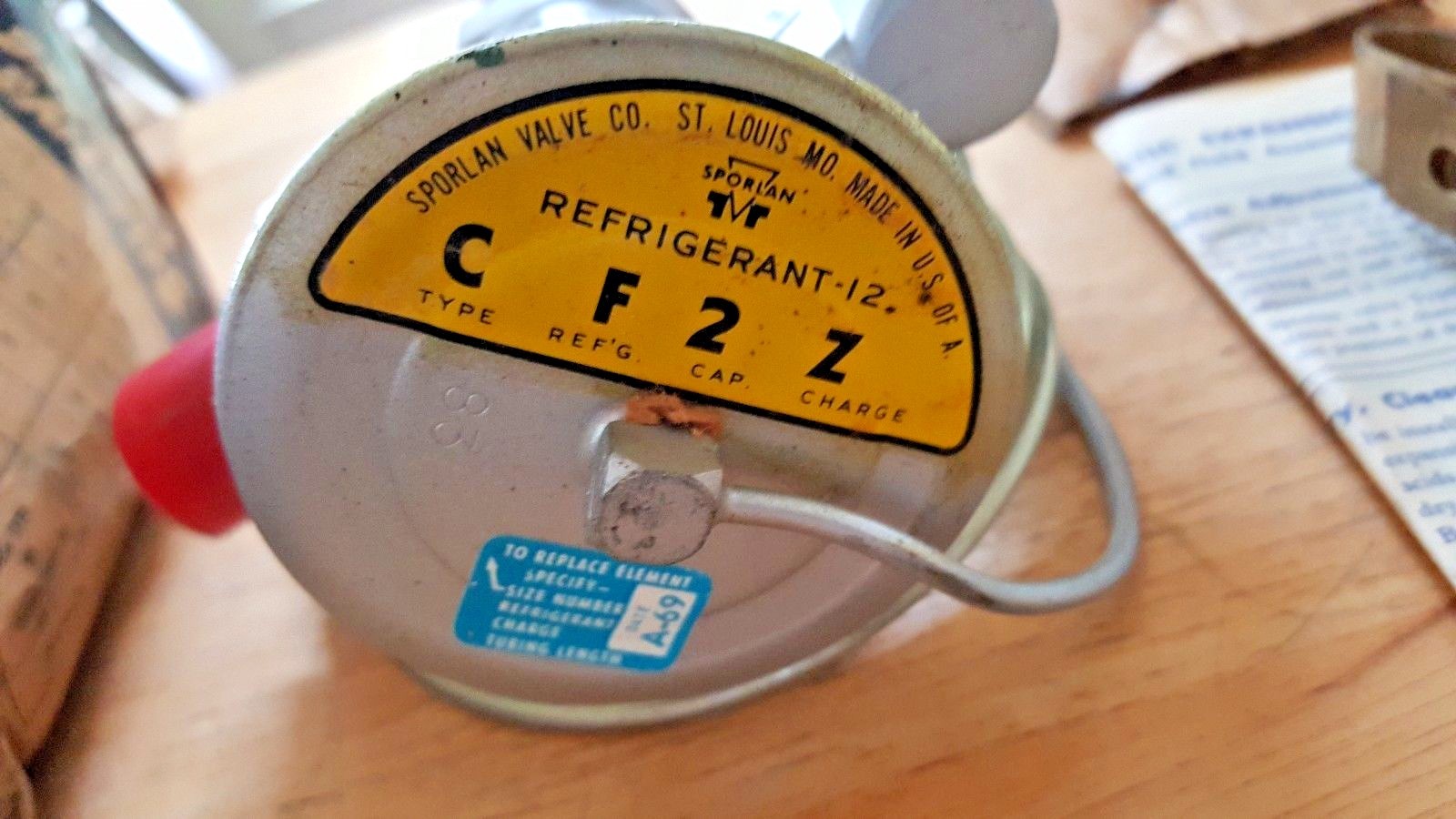 Sporlan C F 2 Z Thermostatic Expansion Valve NOS