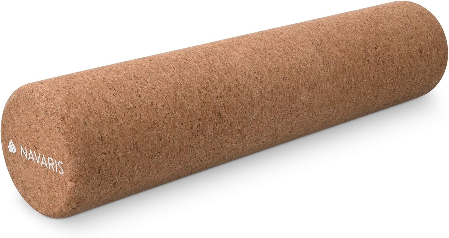 Cork Roller - Fitn Sport Yoga Cork Tube for Legs, Ba, Muscles