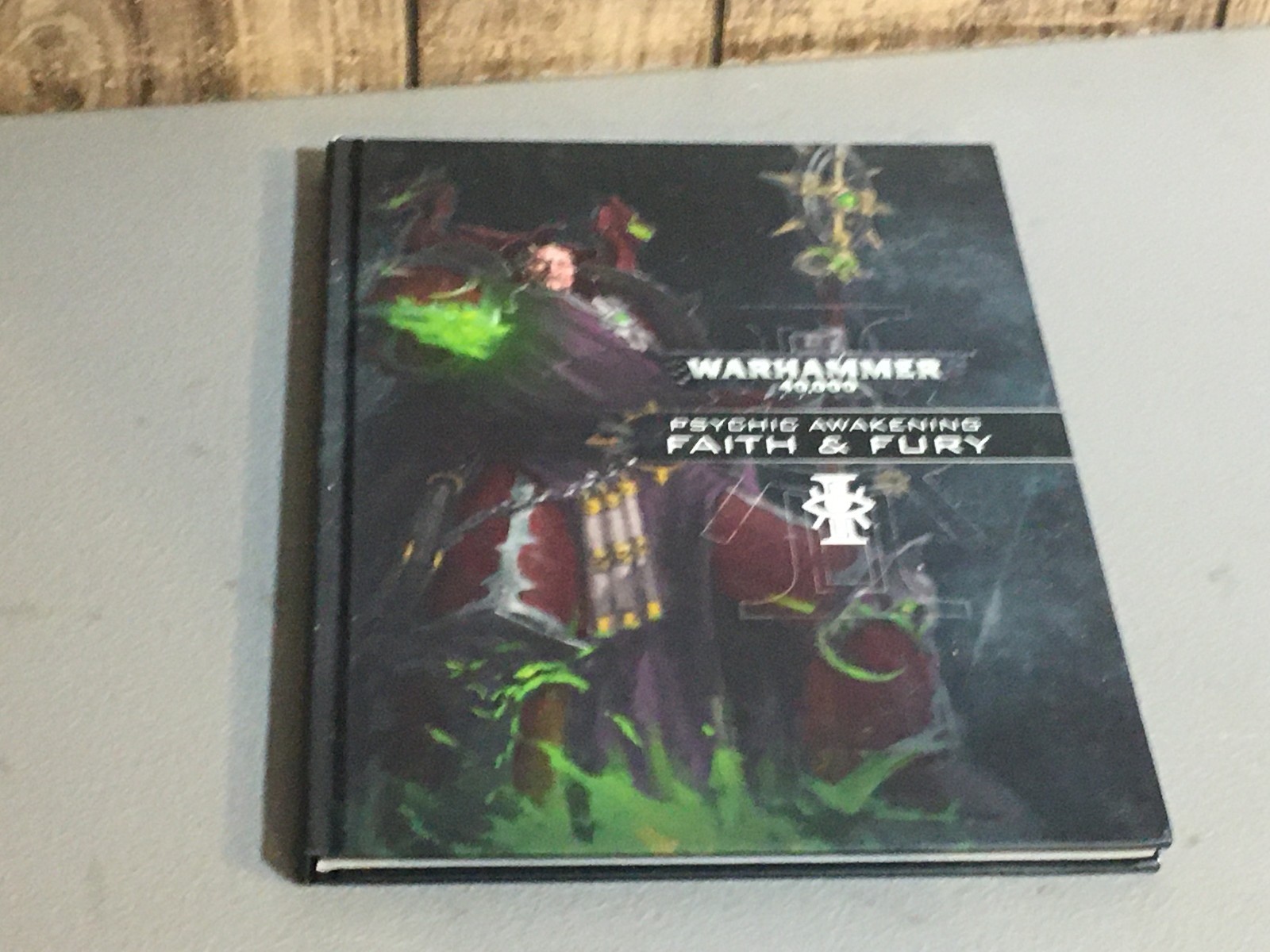 BOOK WARHAMMER 40K PSYCHIC AWAKENING FAITH & FURY USED HB HARDBACK