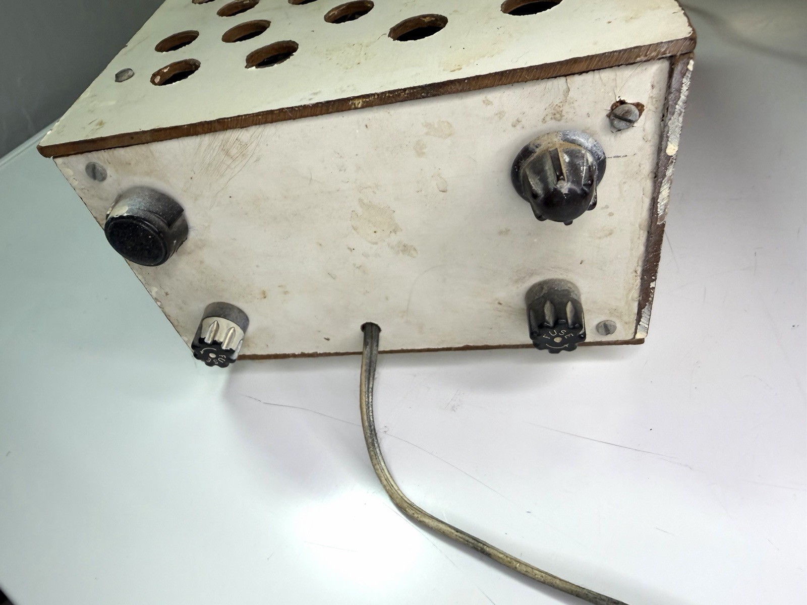 Vintage Variable DC Power Supply Bench Lab Analog Volt Milliamp Power On