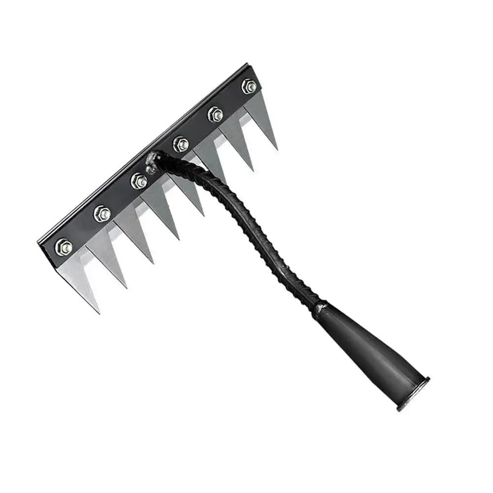 Gardenia Iron Weeding Rake, 2026 rake, 8 Teeth, 8 Teeth