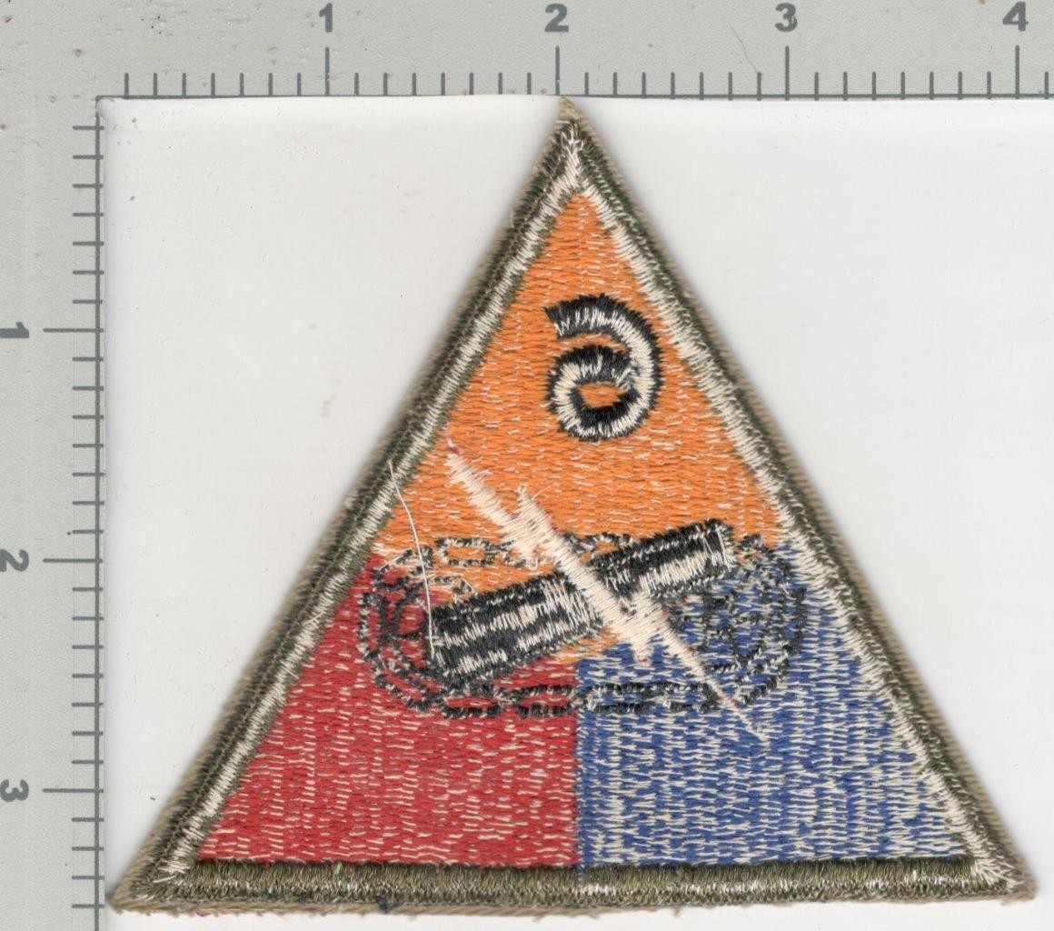 1945 Jeanette Sweet Collection Patch #287 6th Armored Division