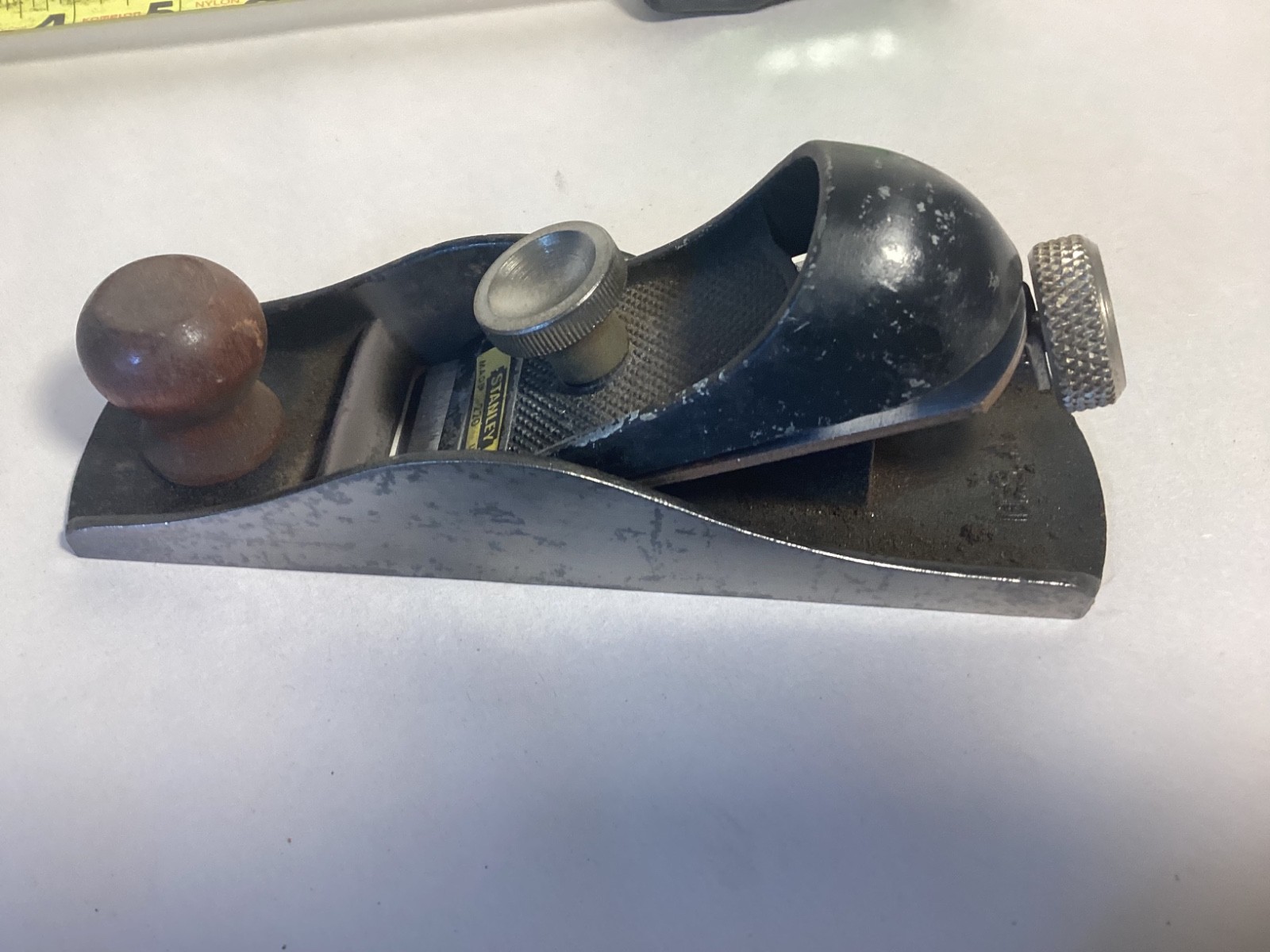 Vintage Stanley #220 block plane carpenter hand tool