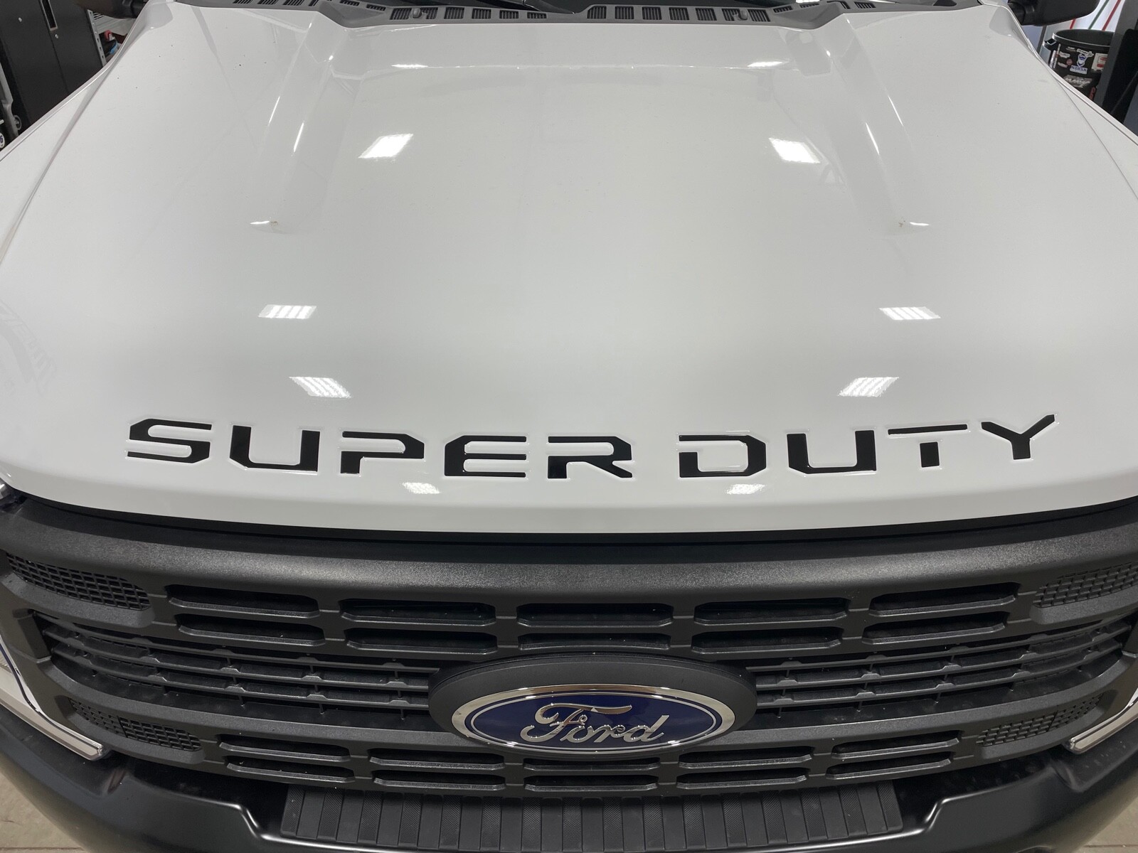 2023-2024 Ford Super Duty Hood And Tailgate Inlay Decal - COLOR OPTIONS