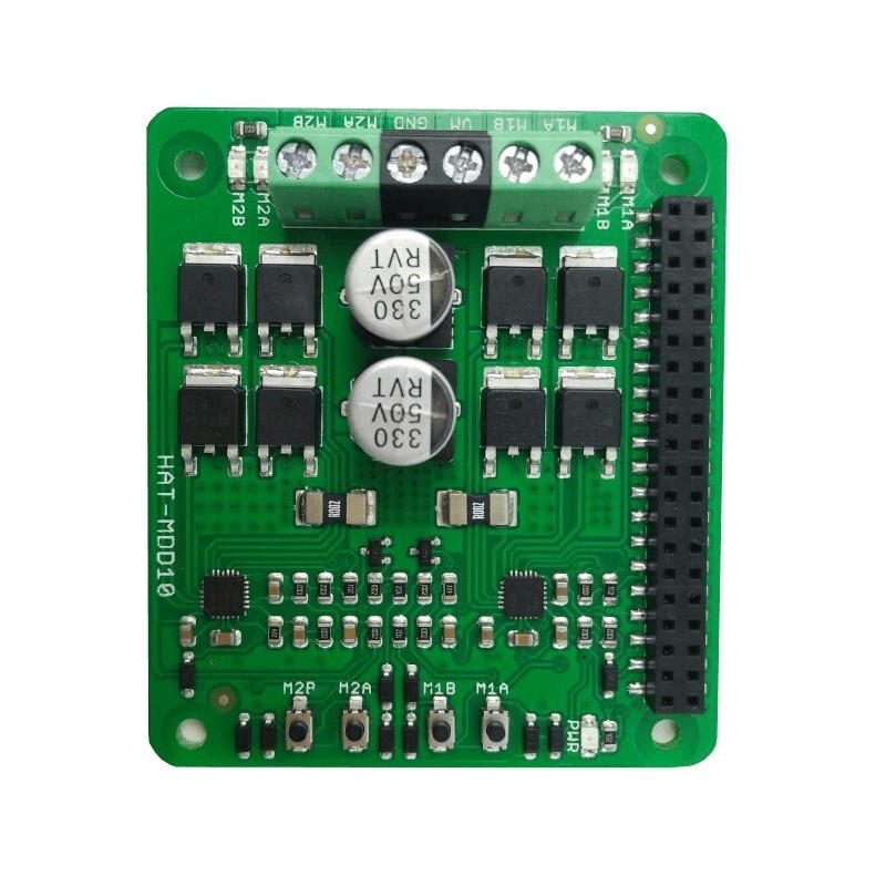 Cytron Dual 10A Motor Driver HAT for Raspberry Pi