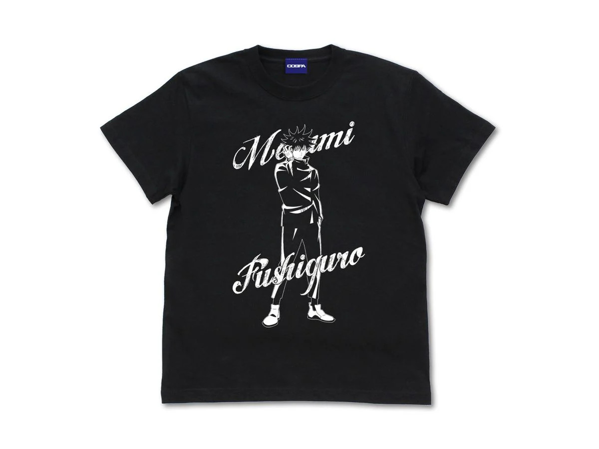 JUJUTSU KAISEN NEWLY DRAWN FUSHIGURO T-SHIRT SNOW FES VER. BLACK - SMALL