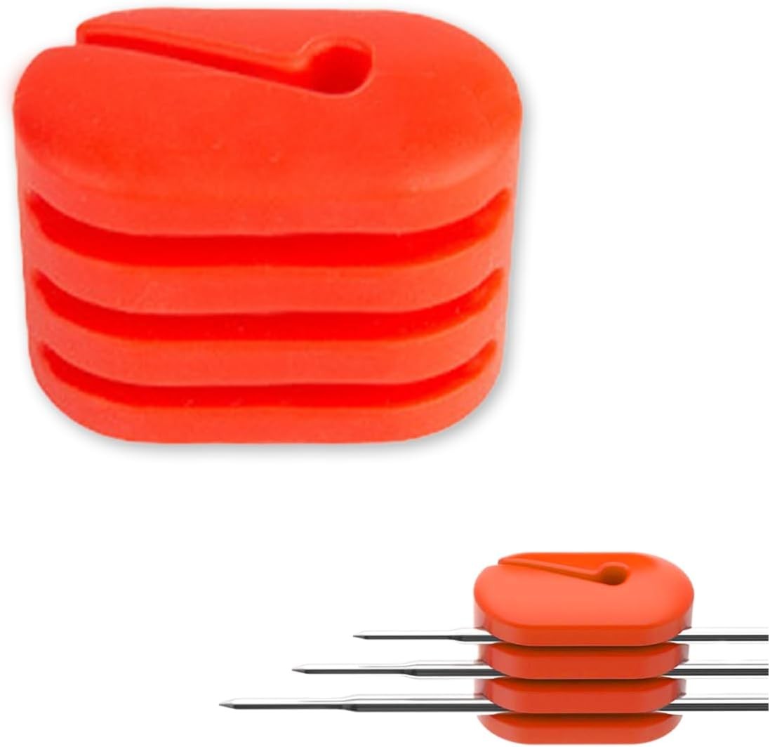 1Pack Pot Clip for Thermometers Silicone Heat Resistant Holder for Candy Digital