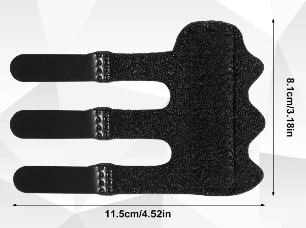 Adjustable Finger Splint Brace for Trigger Finger, Sprain, Fracture, Support