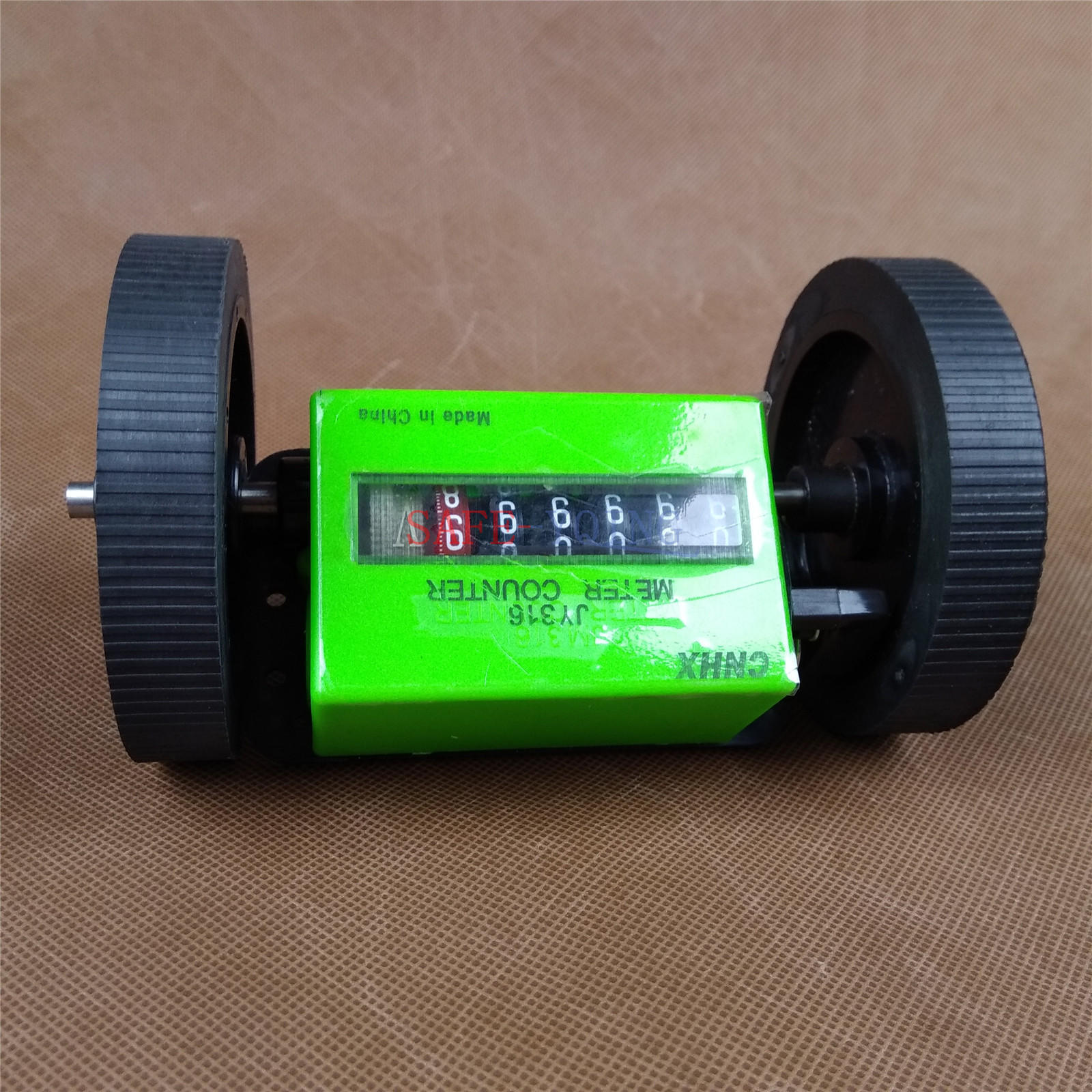 ONE 6-Digit Mechanical Yard Counter Length Counter Rolling Wheel Decoder JY316