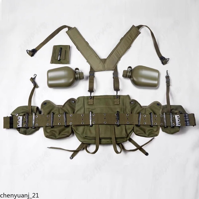 USMC Vietnam War Equipment Tactical M1956 M1961 First Aid kit Kettle Tool Packet