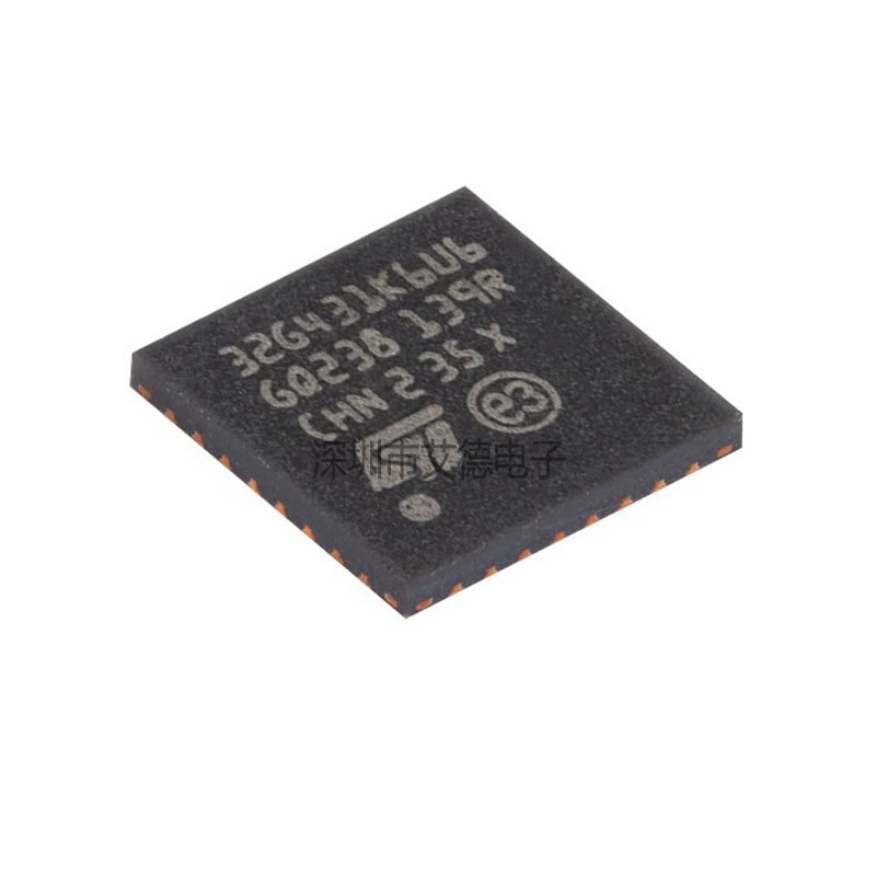 5PCS STM32G431K6U6 UFQFPN-32 ARM Cortex-M4 32-bit Microcontroller-MCU
