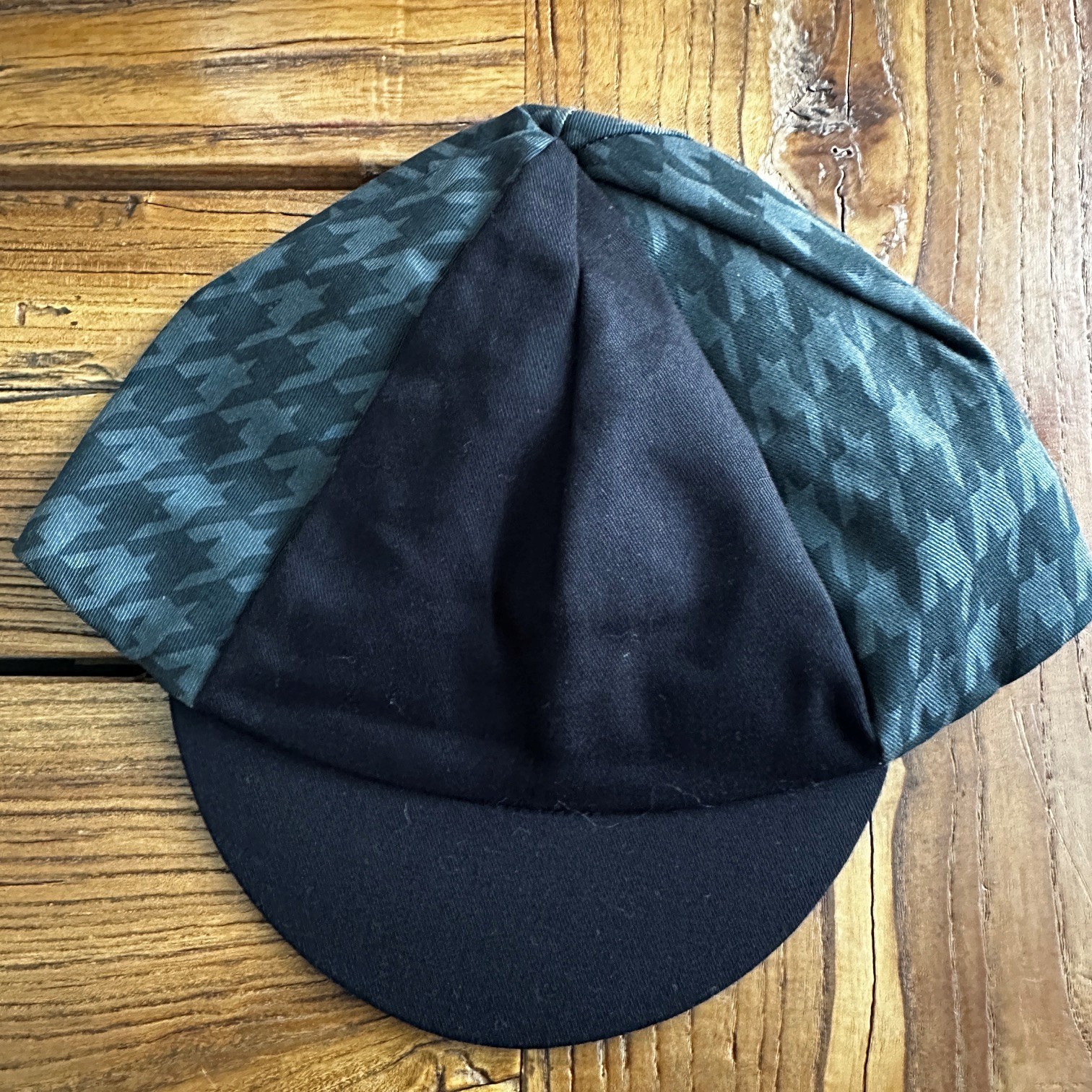 HOUNDSTOOTH Team Cycling Cap New Bike Ride Hat  - Free Shipping !!