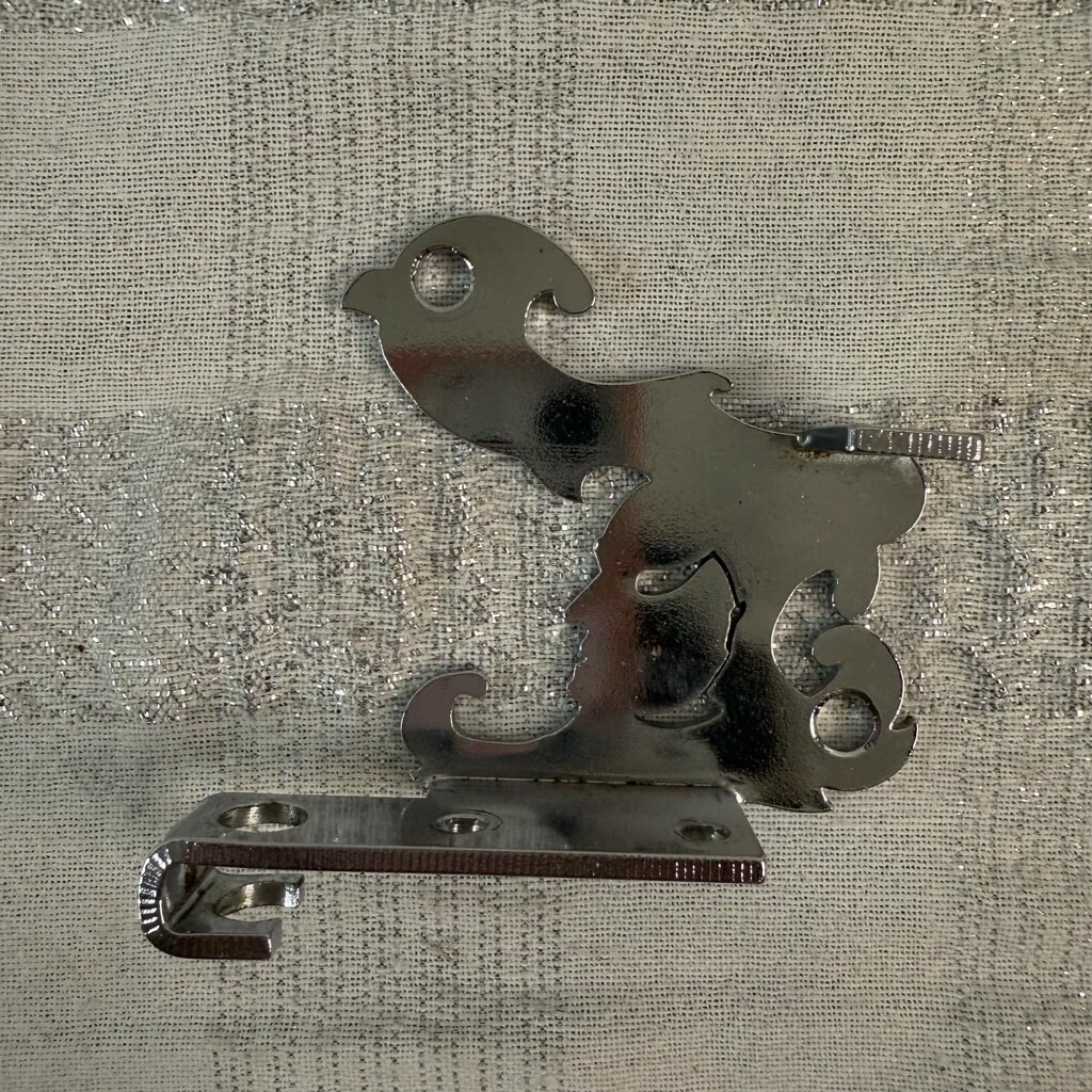 Tattoo Machine Vice Silver 3 inches