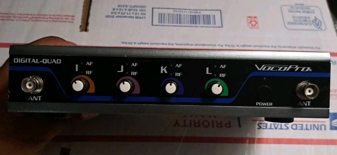 VocoPro Digital Quad Conference Receiver unit Only