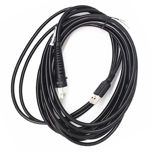 16FT 5M USB Cable For Honeywell 3800G 4600G 4820G Barcode Scanner Reader