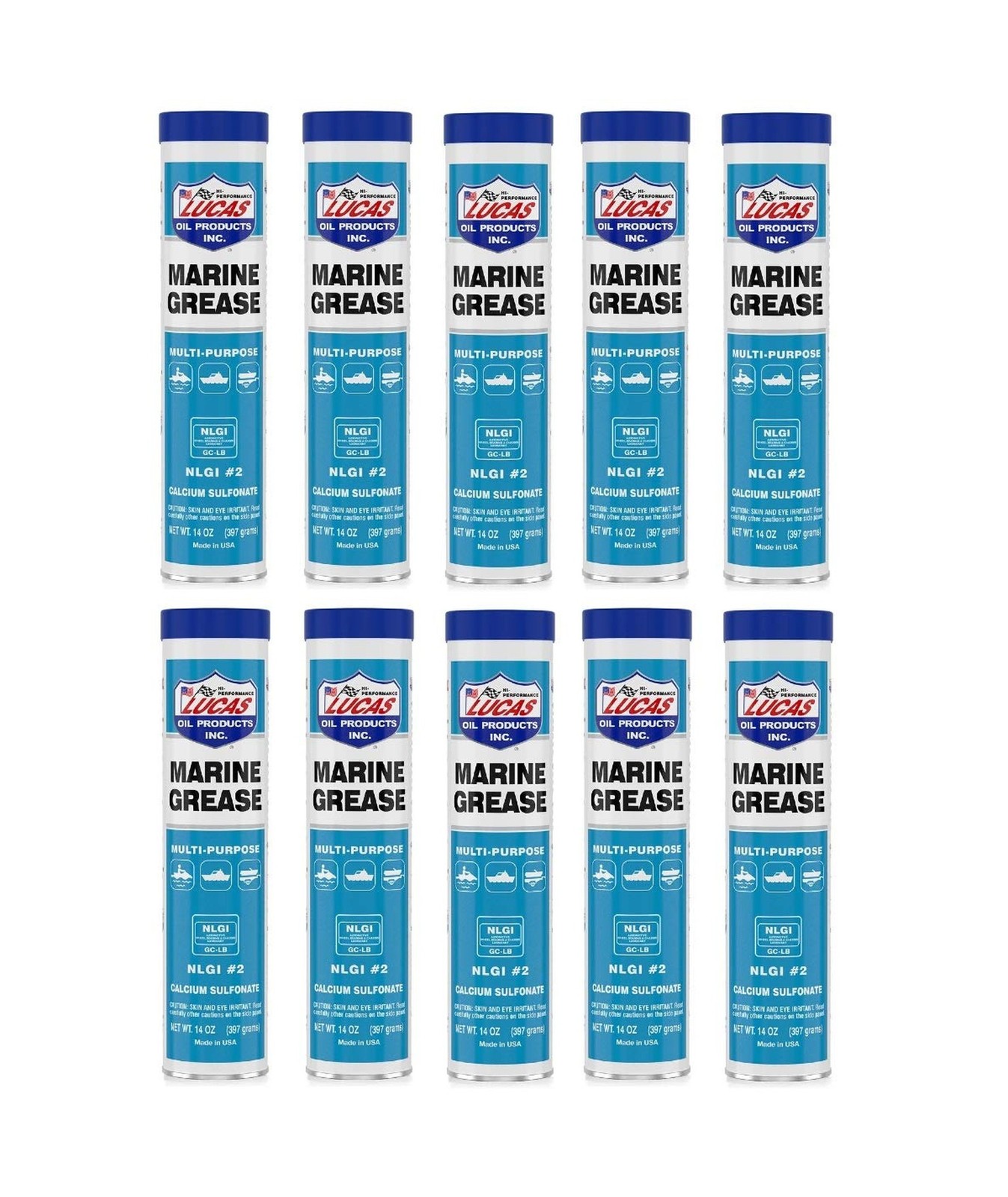 Lucas Oil 10320 Marine Grease - 14 Ounce (Pack of 30) 14.5 Ounces