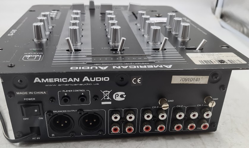 American Audio Q-D6 Mixer Not Tested