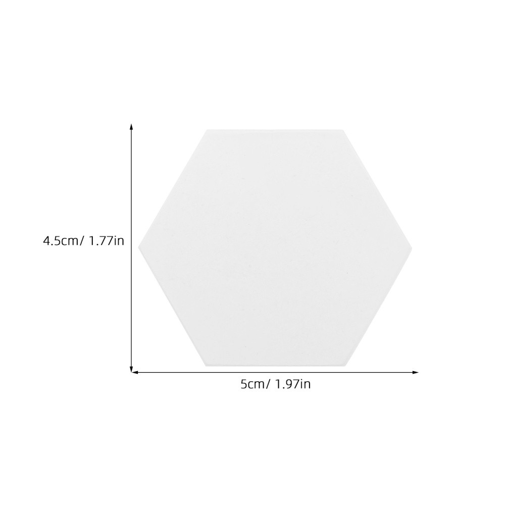 500 Pcs Hexagon Quilting Paper Templates for Creative Patchwork and Sewing