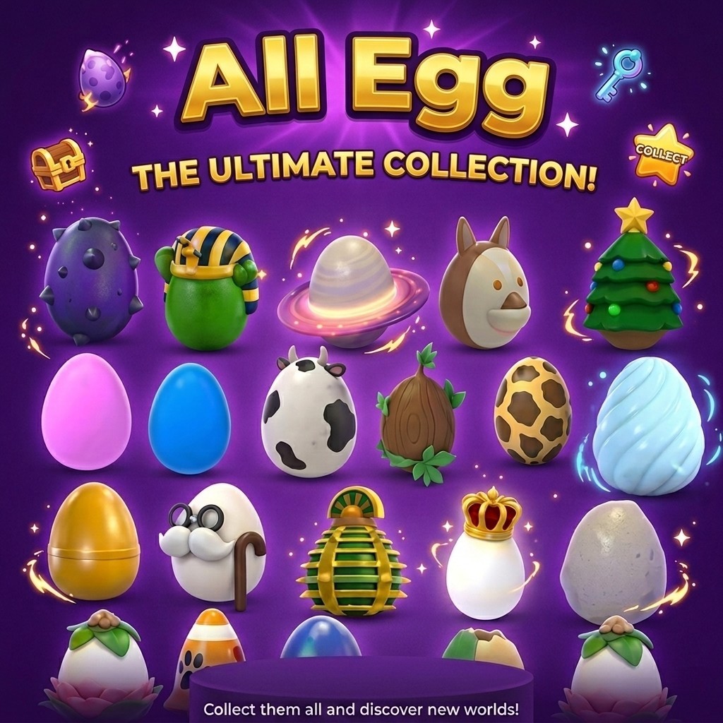🐣 Adopt me ALL EGGS 🐣 💎 Cheapest Prices💎