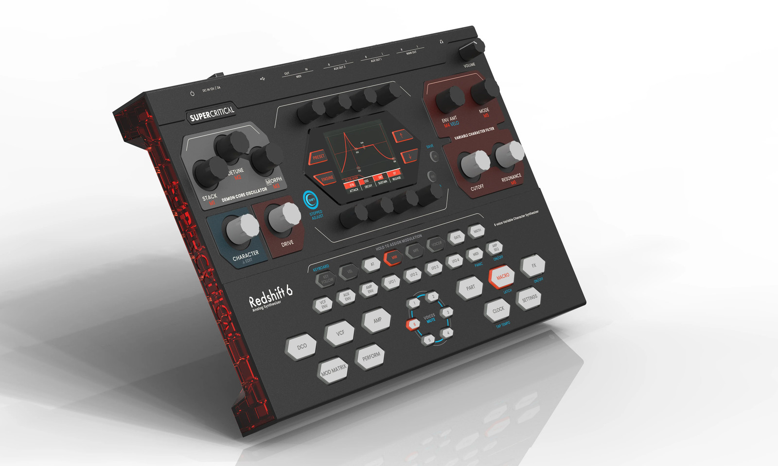 Supercritical Synthesizers Redshift 6 Variable Character Synthesizer