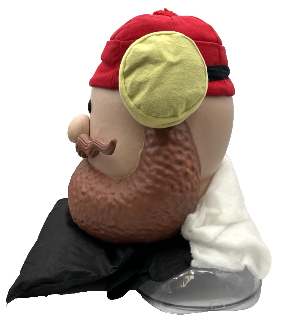 HEAD FOR YUKON CORNELIUS ANIMATRONIC, LOWES, USED