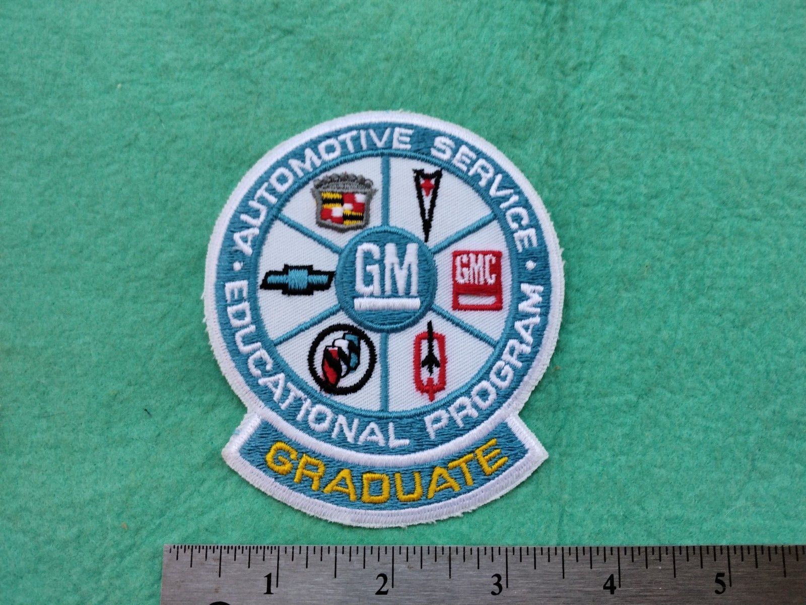 GM Graduate  Automotive Service Educational Program Dealer Uniform Patch
