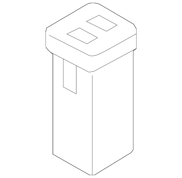 Genuine Volkswagen Fuse N-911-863-04