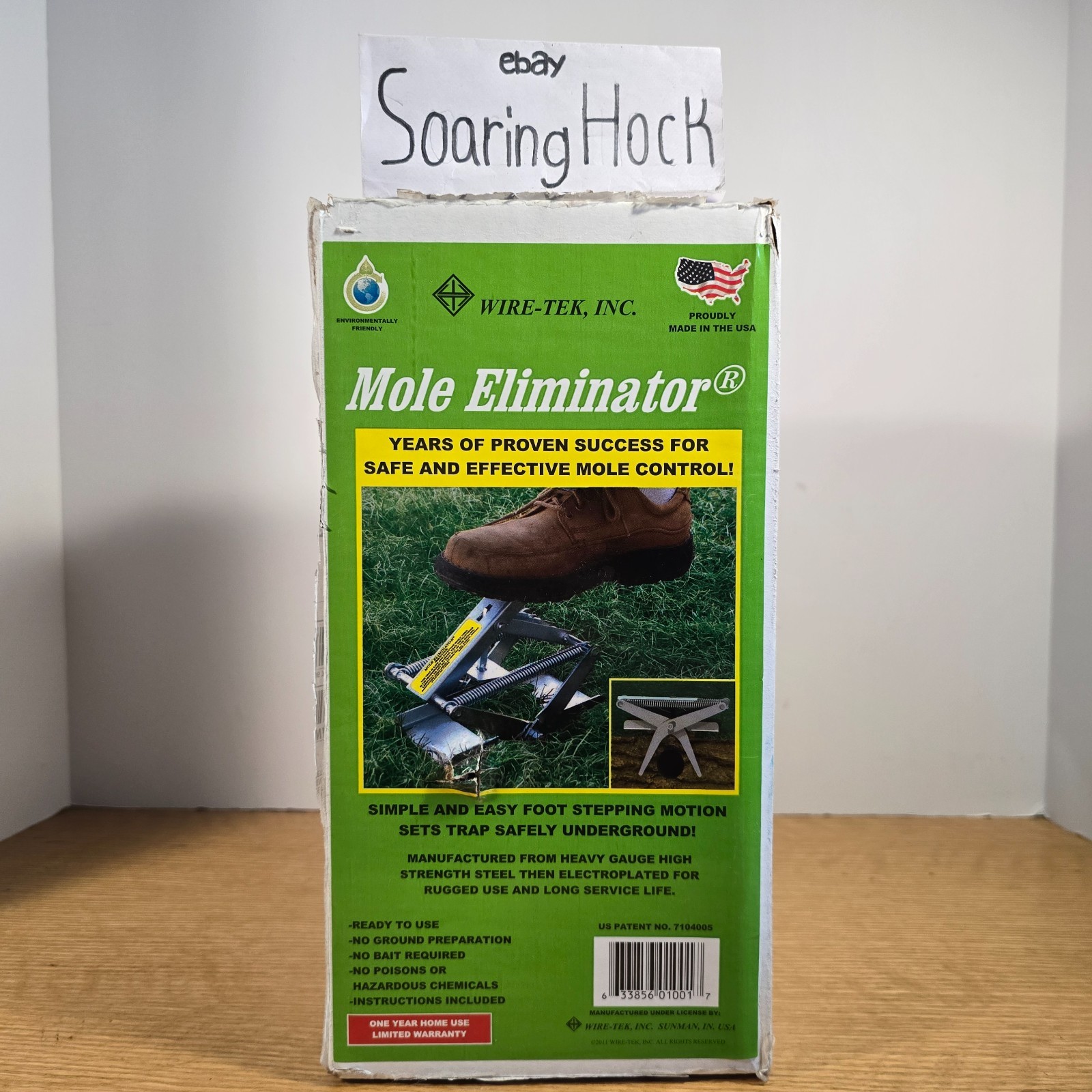 1 Wire Tek 1001 Easy Set Mole Eliminator Mole Trap  Lawn Care Made in USA
