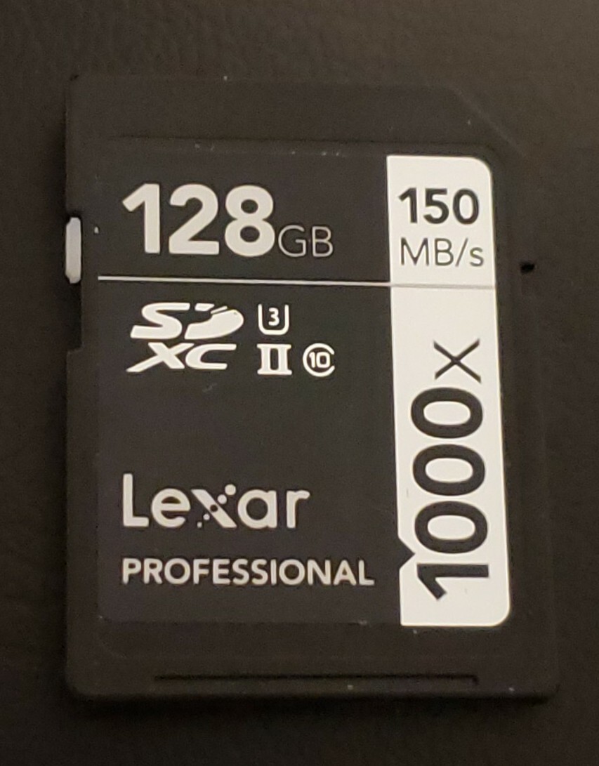 Lexar Professional LSD128CRBNA1000 UHS-II SDXC Memory Card