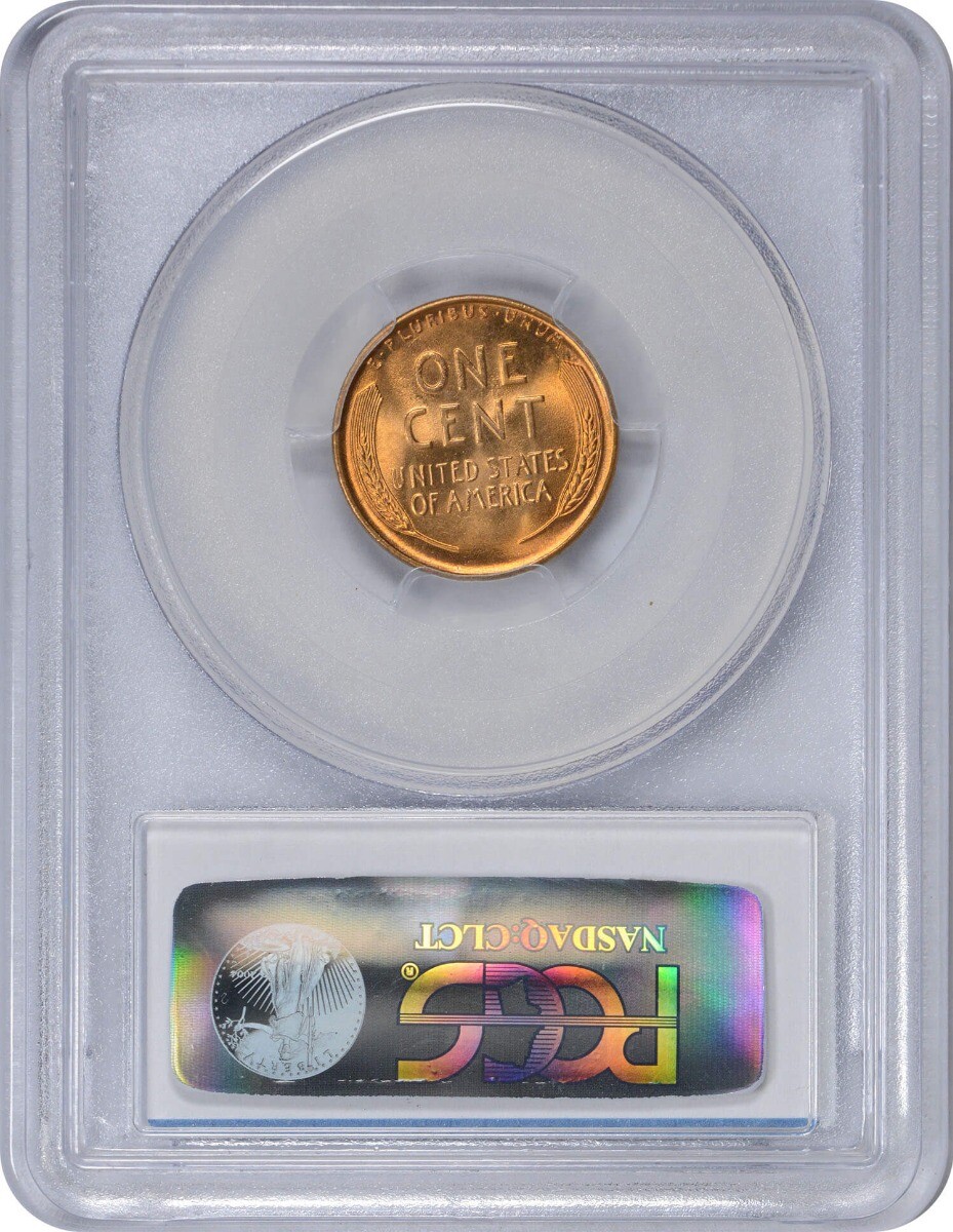 1940 Lincoln Cent MS66RD PCGS
