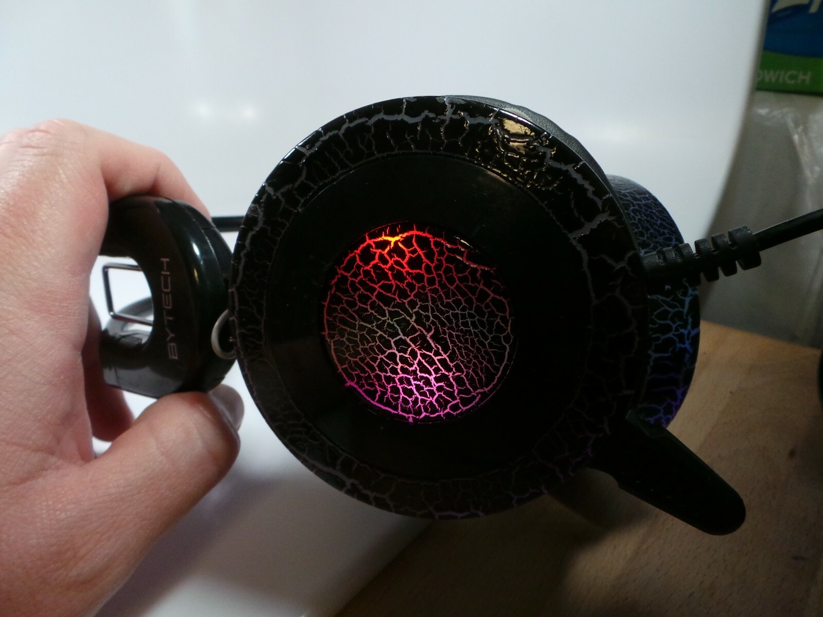 BYTECH Gaming Headset with Multi-Color Backlight Supports Various Platforms